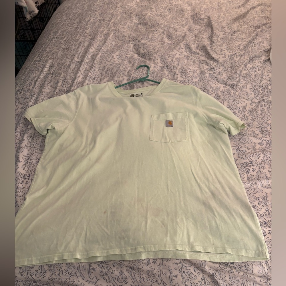 Carhartt Light Green Pocket T-Shirt